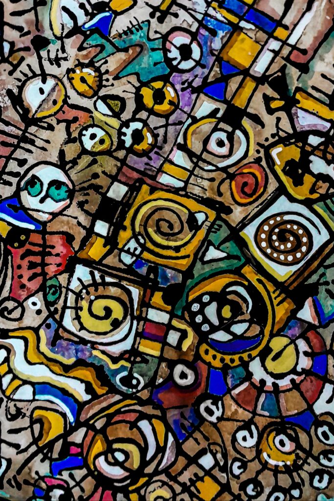 Obra de arte de R.Kovacs - Transfigures, 2023 - Pintura e edição digital