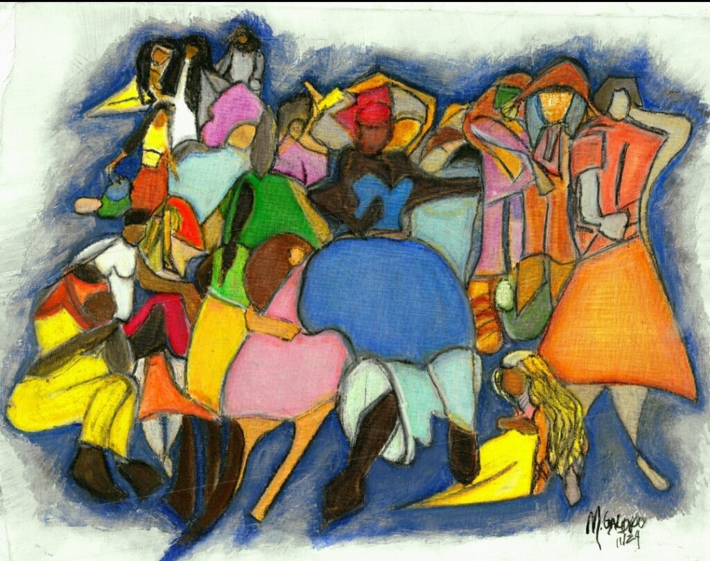 Obra de arte de Marcos Galdino