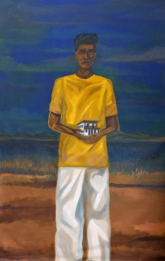 Obra de arte de Bruno Henrique de Souza - Sentinela (2023) - Acrílica sobre tela