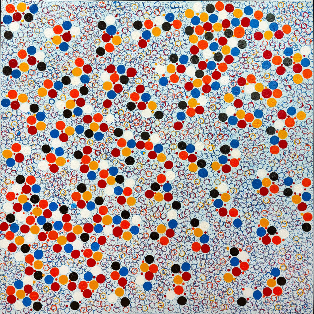 Obra de arte de Germano - Réveillon - Acrílico sobre canvas