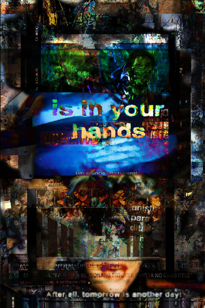 Obra de arte de Thiago Prado - Em tuas mãos (7/4/1926), 2021 - Arte digital impressa sobre papel Hahnemühle