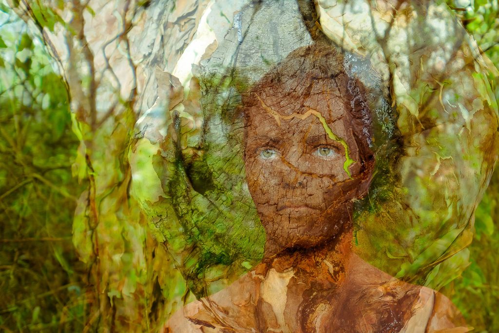 Obra de arte de Claudia Fernandes Moraes - Escultura vivente - Fotografia