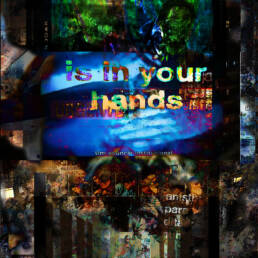 Obra de arte de Thiago Prado - Em tuas mãos (7/4/1926), 2021 - Arte digital impressa sobre papel Hahnemühle