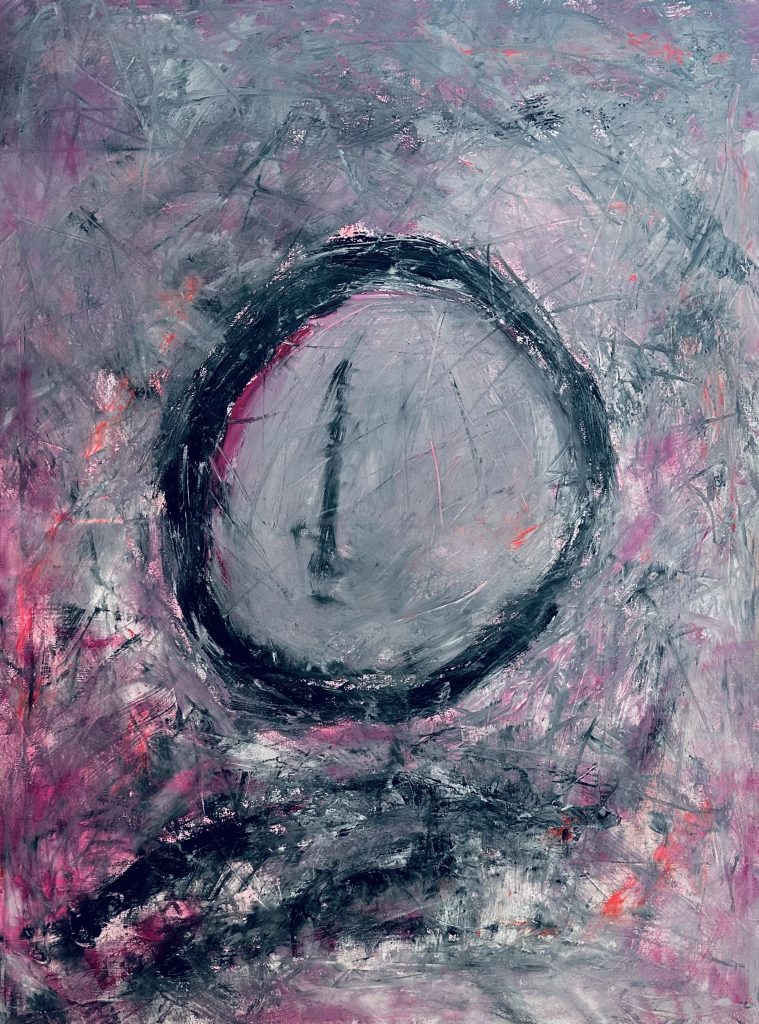 Obra de arte de Marc Foloni - Silêncio N.04, 2024 - Óleo e acrílico sobre tela