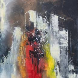 Obra de arte de Mariani Roesler - Caminhos, 2025 - Óleo sobre Tela